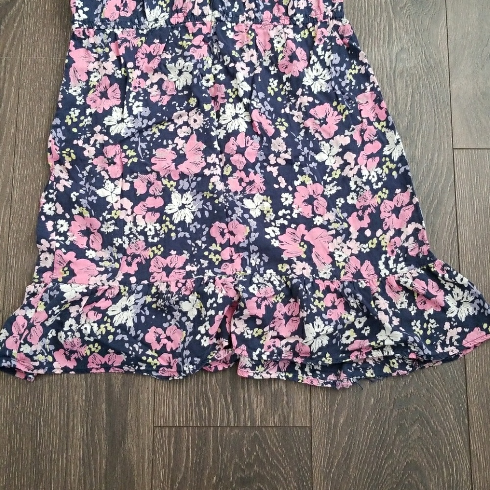 Floral Print Ruffle Dress - Picture 2 of 4